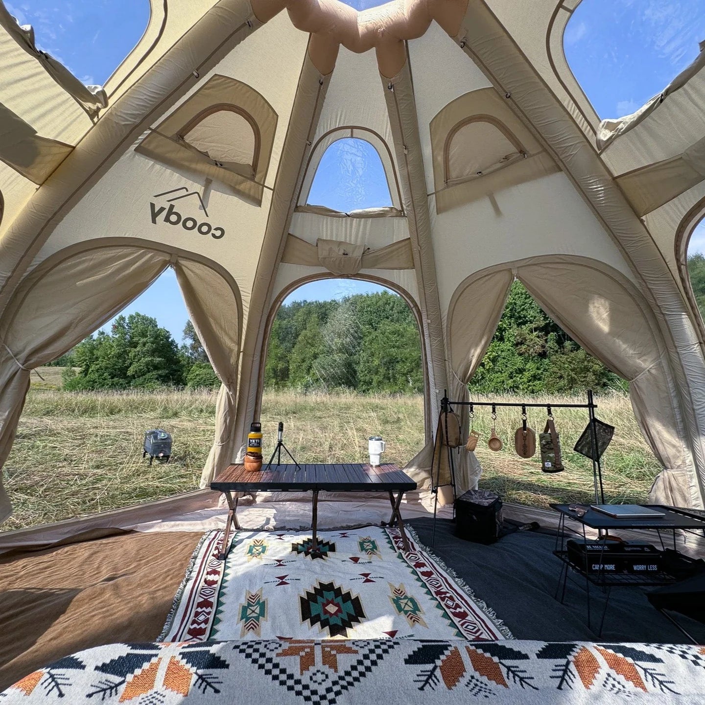 Inflatable Tent - Dome (for 2 to 6 Persons)