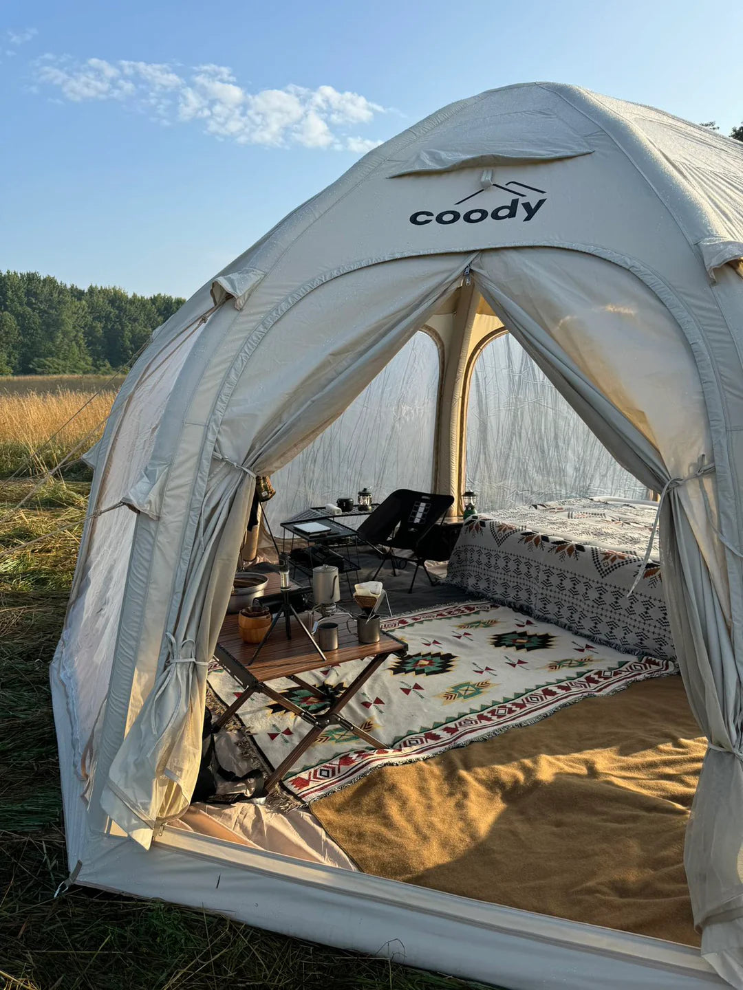 Inflatable Tent - Dome (for 2 to 6 Persons)