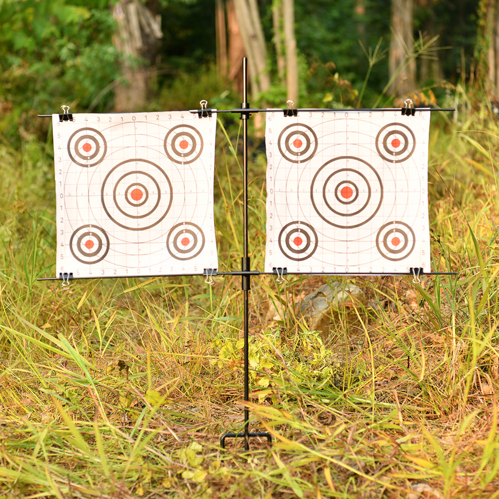 Outdoor Adjustable Paper Target Stand