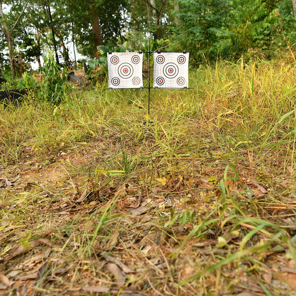 Outdoor Adjustable Paper Target Stand