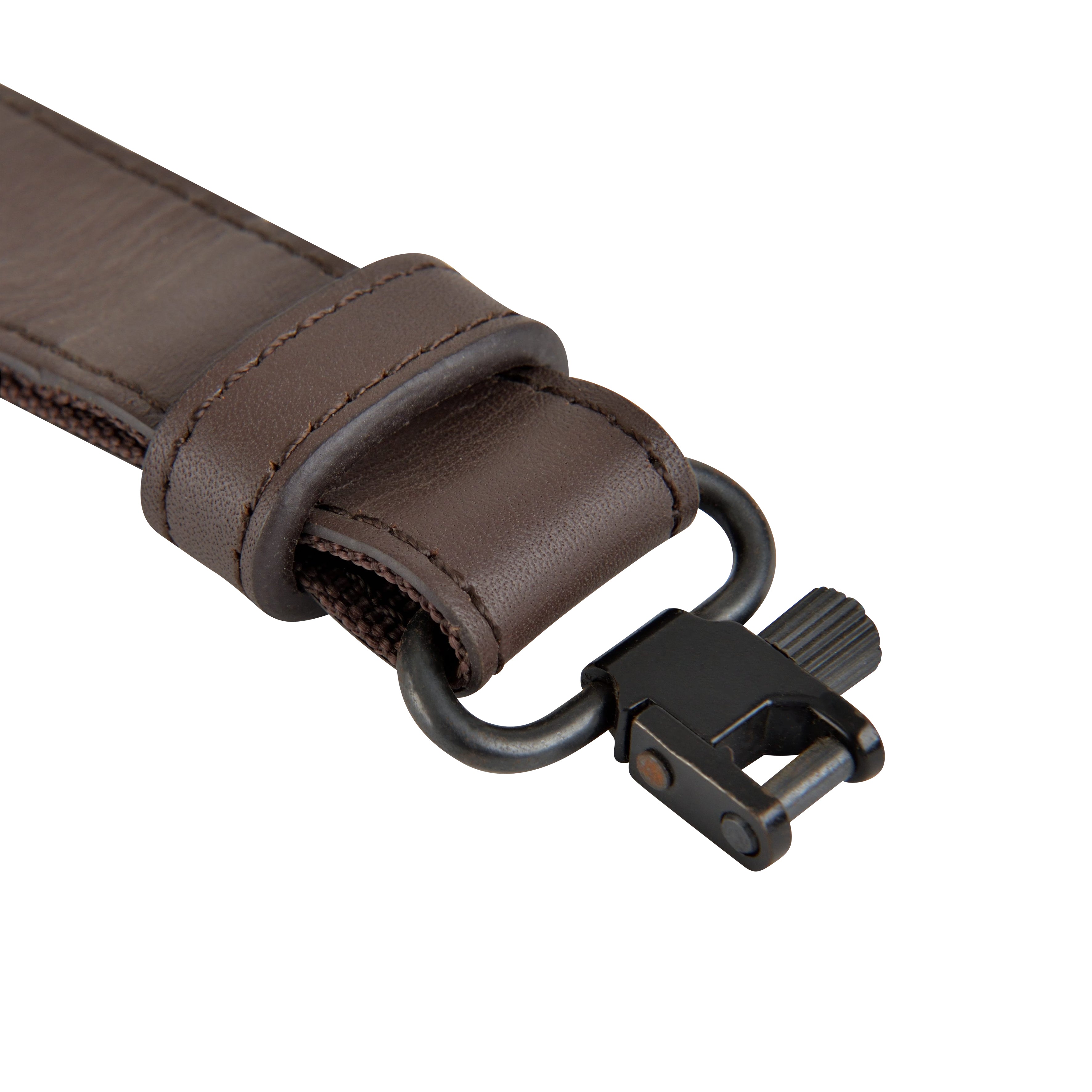 Adjustable Gun Sling - Leather + Neoprene