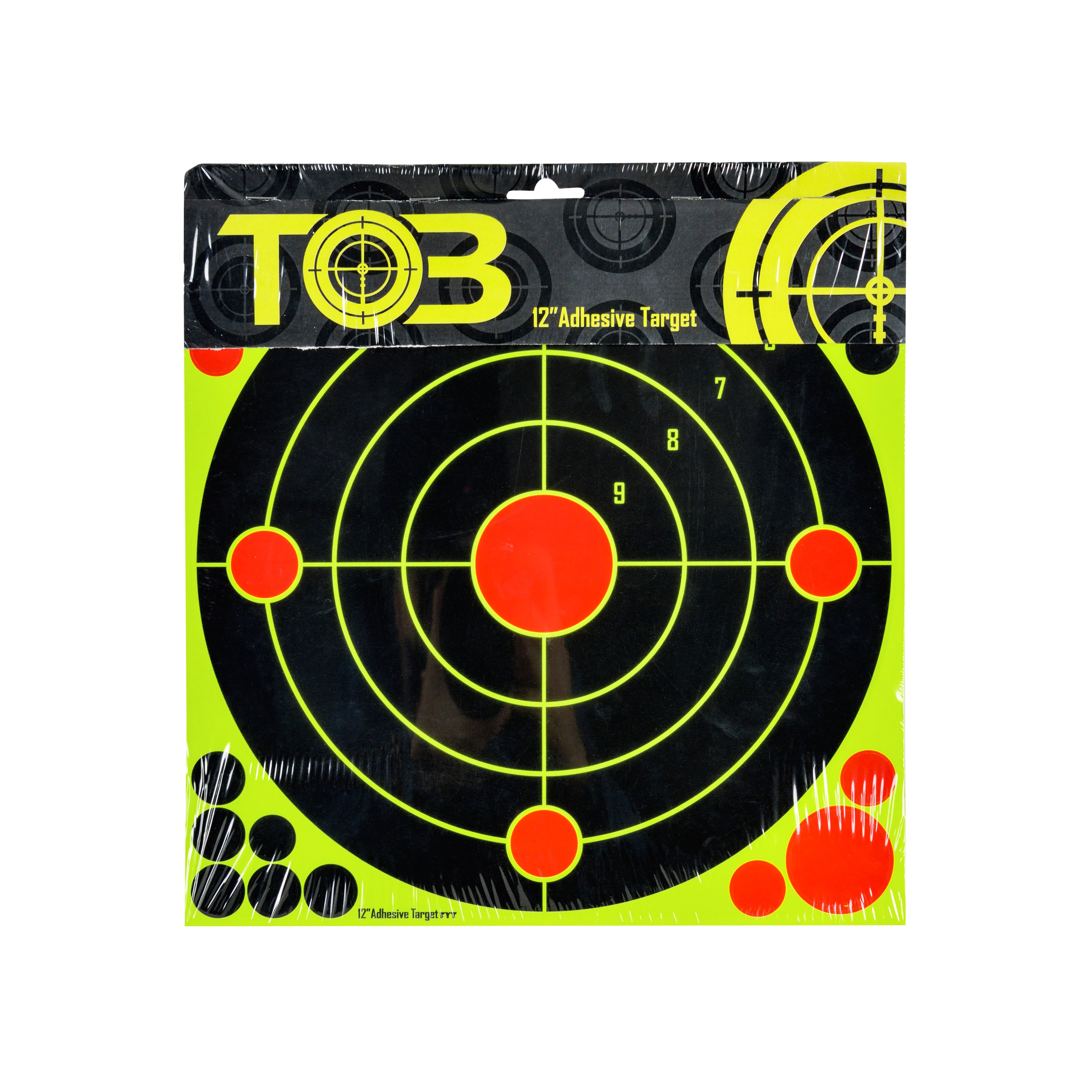 Splatter Adhesive Ring Targets with 1 Sticker (Pack of 10)