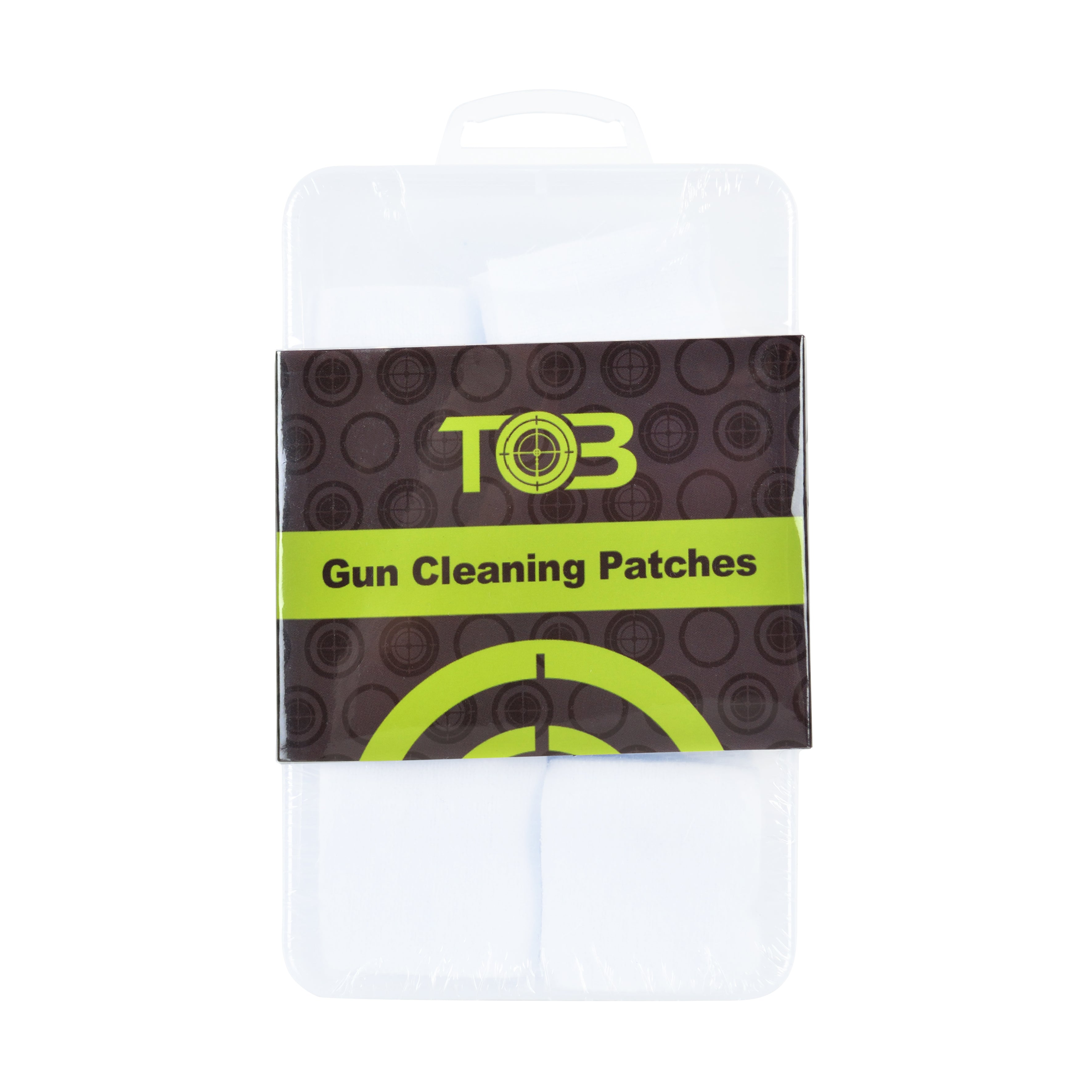 Gun Cleaning Patches for .40, .45, .50, 20G, 28G, 410G Calibers (Pack of 200)
