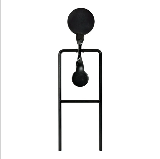 Outdoor Auto Reset Double Mag Steel Spinner Shooting Target Stand (Type A)