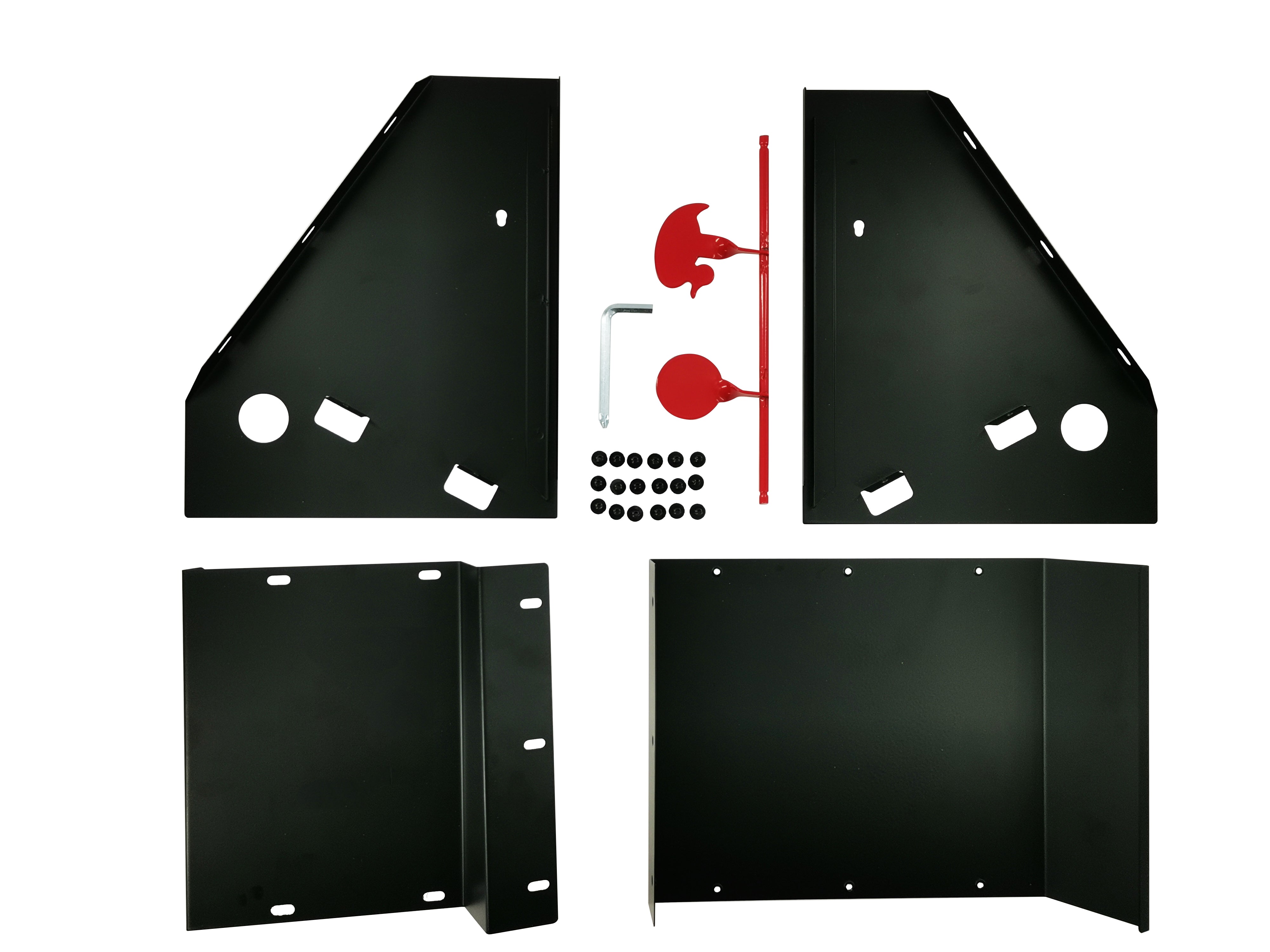 Airgun Pellet Catcher with Paper + Spinning Metal Targets