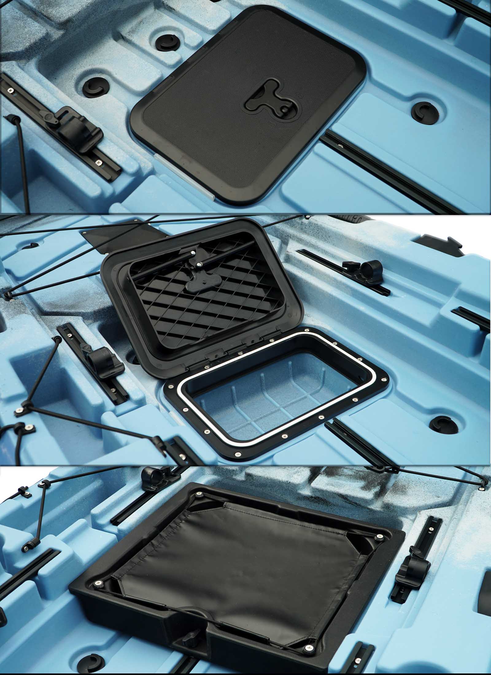 9ft Long Modular Sit-on-Top Fishing Kayak