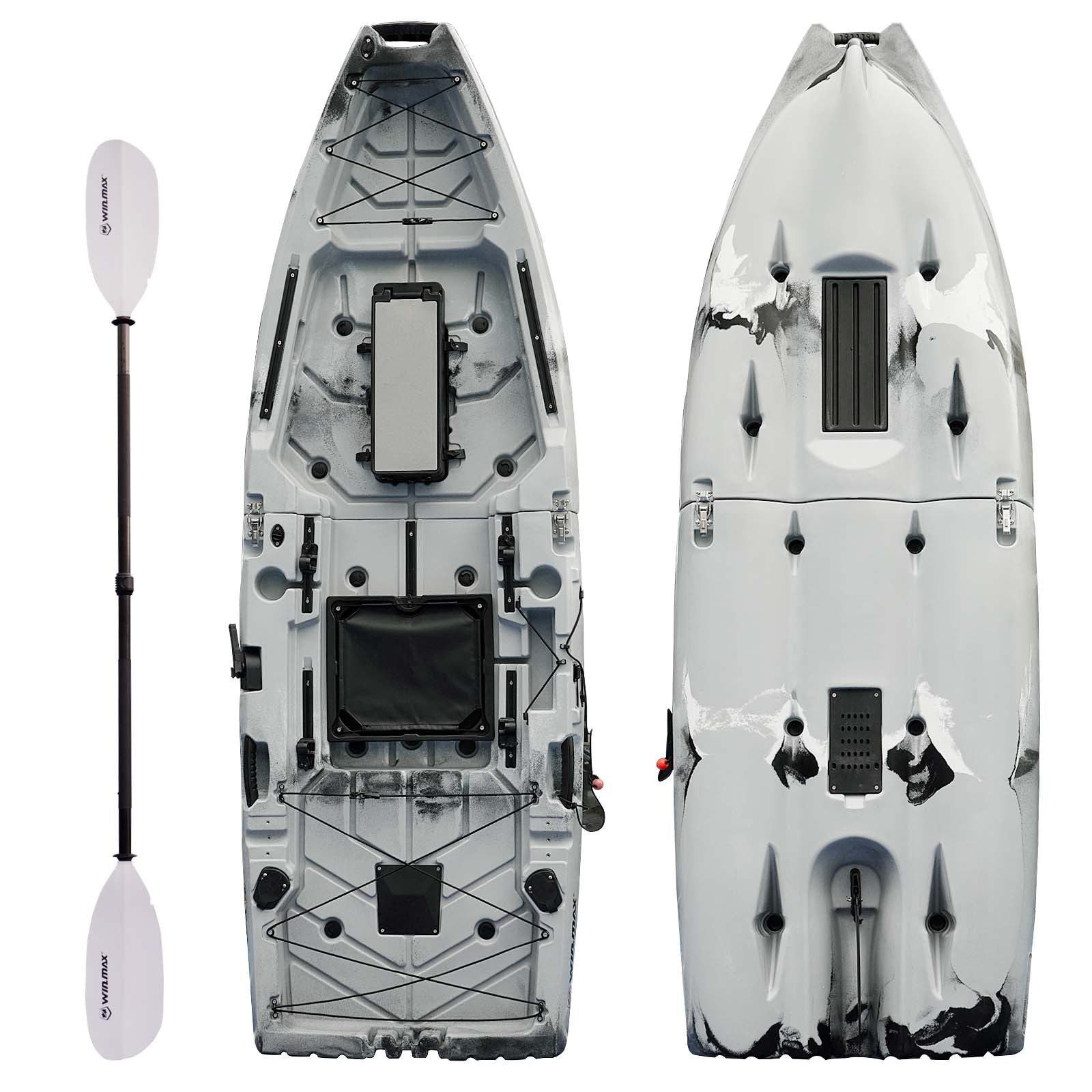 9ft Long Modular Sit-on-Top Fishing Kayak