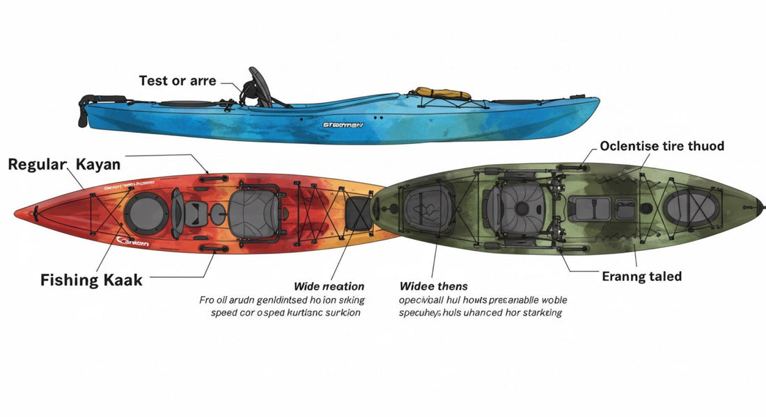 Regular Kayak What is the Difference Between a Regular Kayak and a Fishing Kayak?