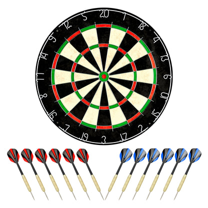 Bristle Dartboard + Darts Combo