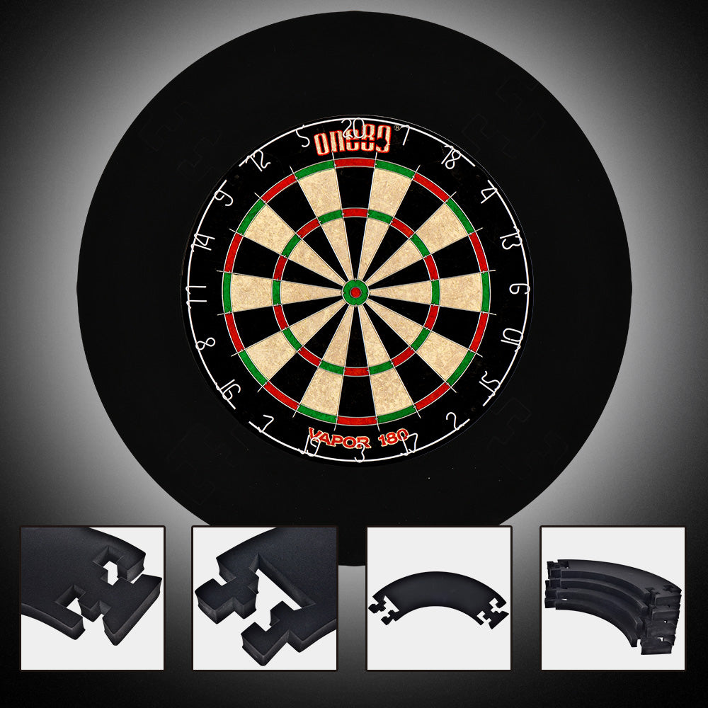 Vapor Dartboard + Darts + EVA Surround Combo