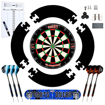 Gladiator 2 Darts + Dartboard + EVA Surround Combo