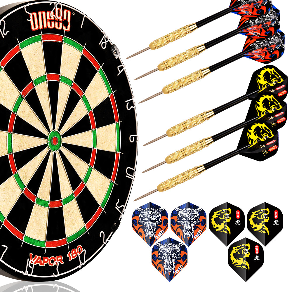 Vapor Dartboard + Darts Combo