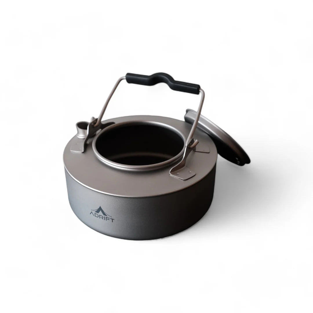 Ultralight Pure Titanium Kettle with Folding Handle