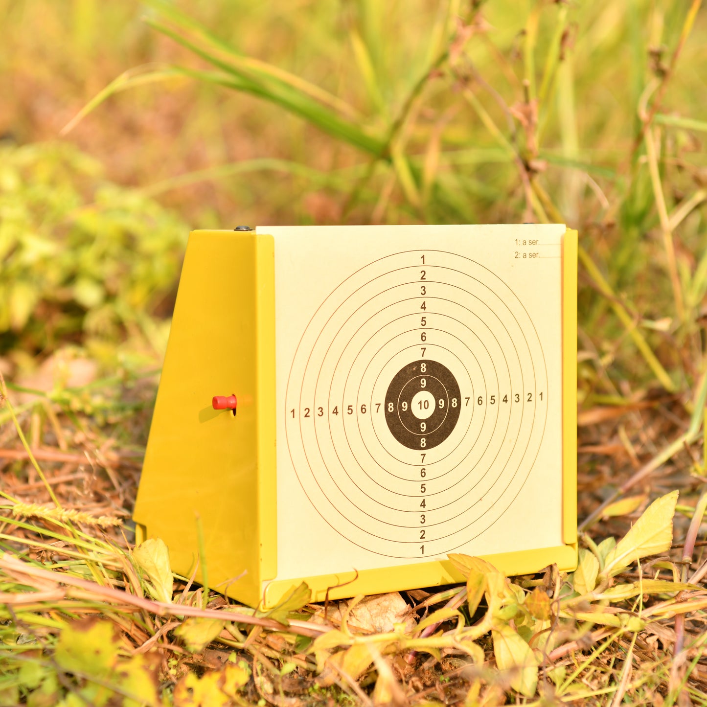 Trapezium Shape Pellet Trap Hunting Spinner Target And Paper Target