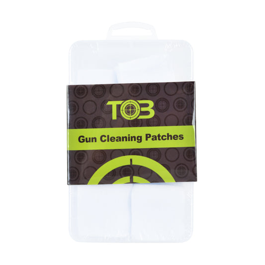 TOB Gun Cleaning Patches Round 200 pcs For .40, .45, .50, 20G, 28G, 410G